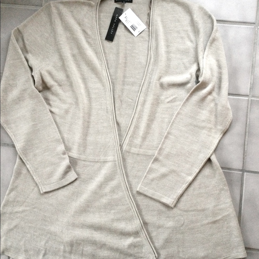 Oatmeal swing cardigan
